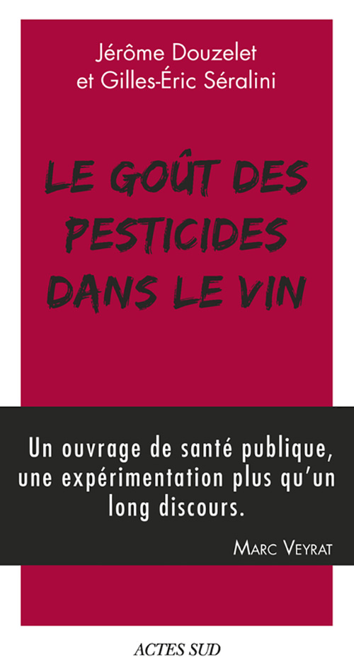 Le goût des pesticides dans le vin